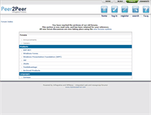 Tablet Screenshot of forums.archive.infragistics.com